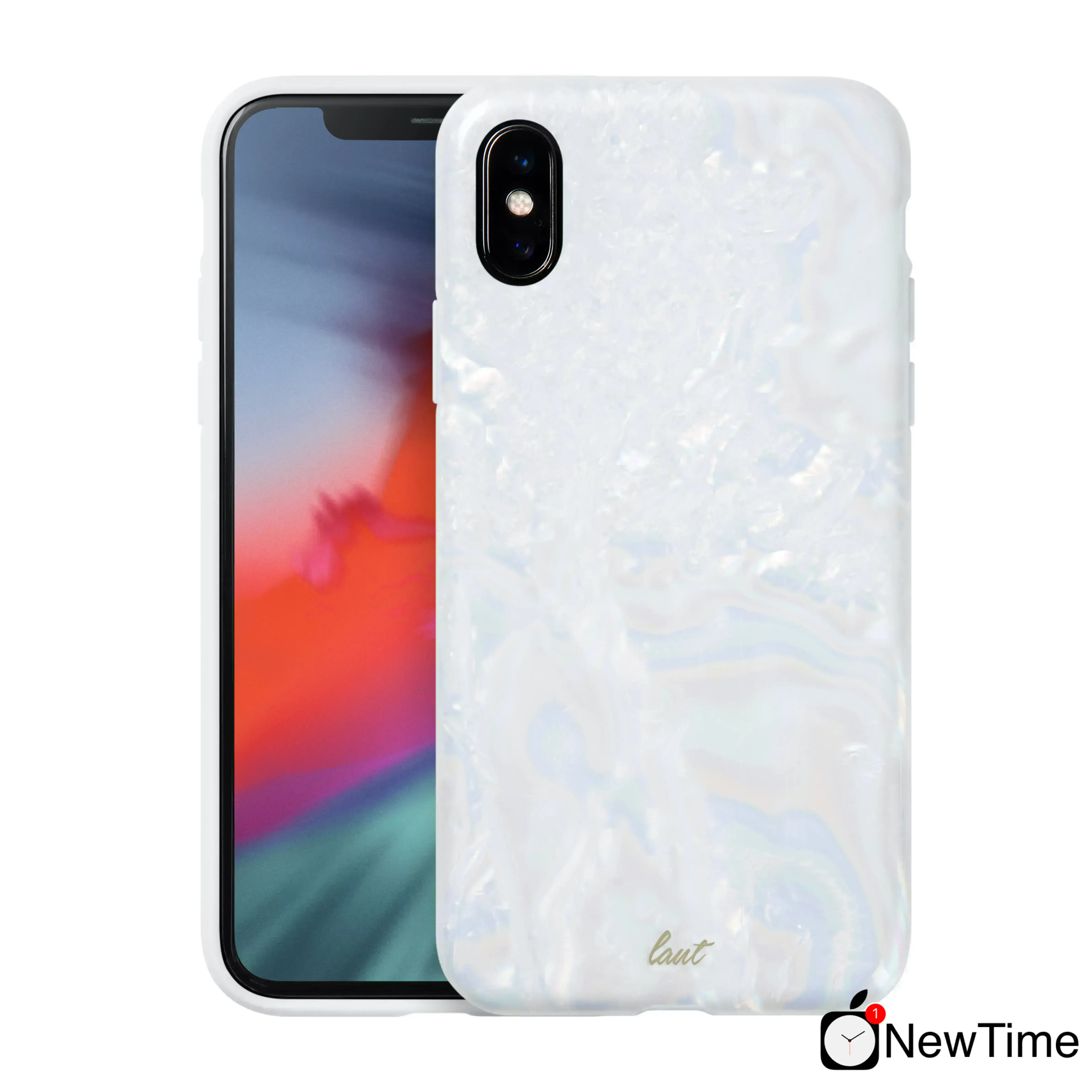 Чохол LAUT PEARL Arctic Pearl for iPhone XS (LAUT_iP8_POP_PL)